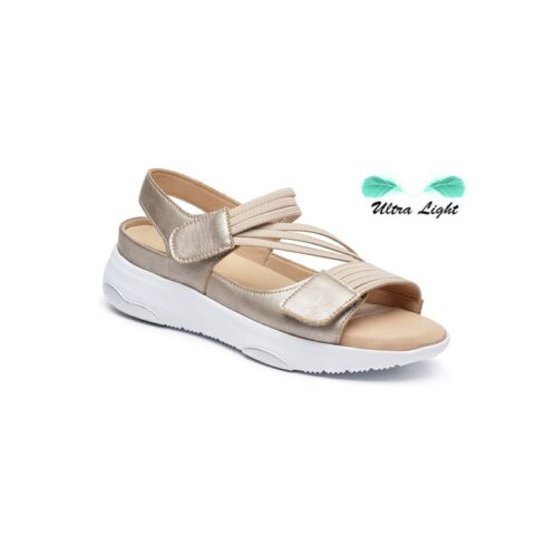 SANDALIA COMFORT ORO
